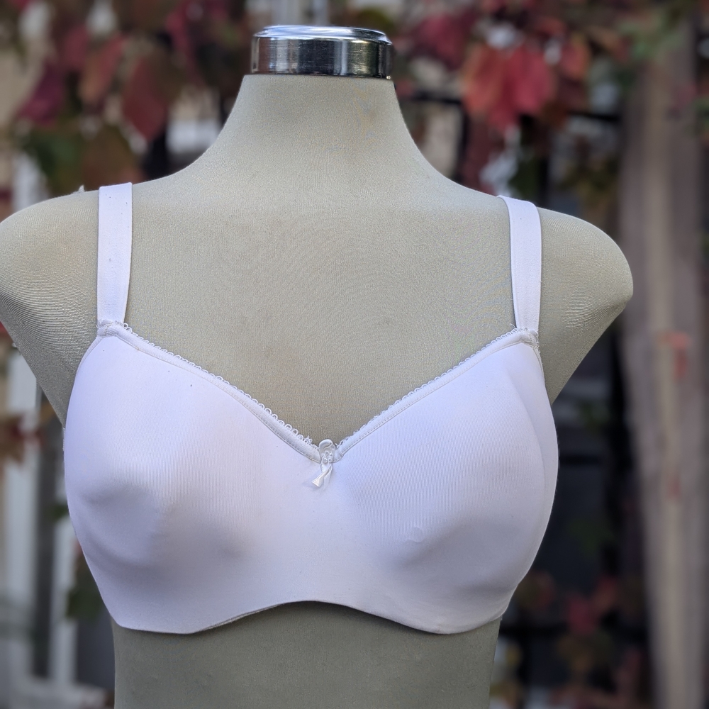Classic White Women's Bra